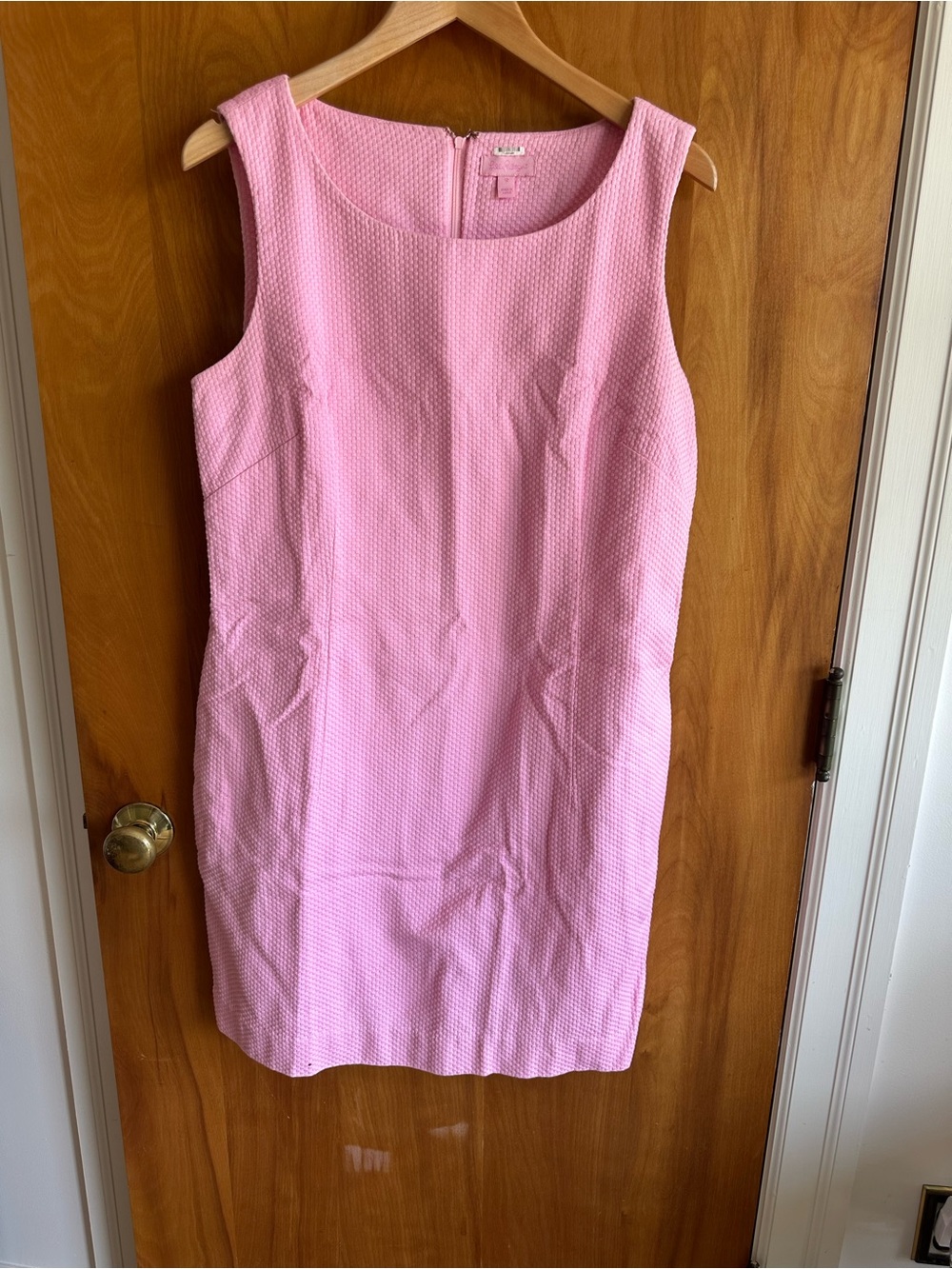 Lilly Pulitzer Textured Pink Sleeveless Dress
